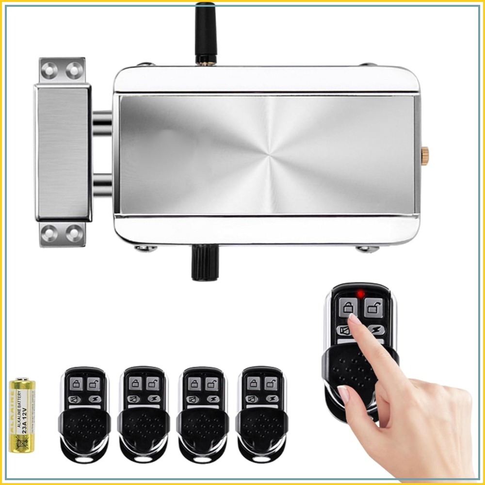 Home Security Door - Smart Wireless Remote Control Door Lock,