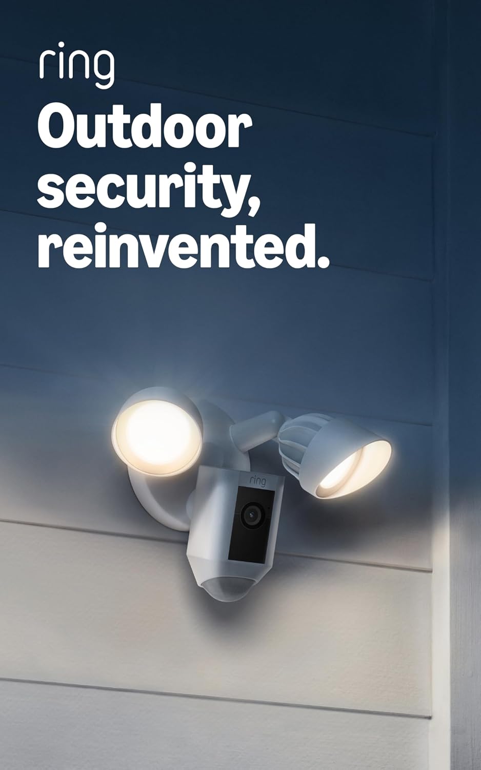 Home Security Flood Lights - Ring Floodlight Cam Wired Plus, Outdoor