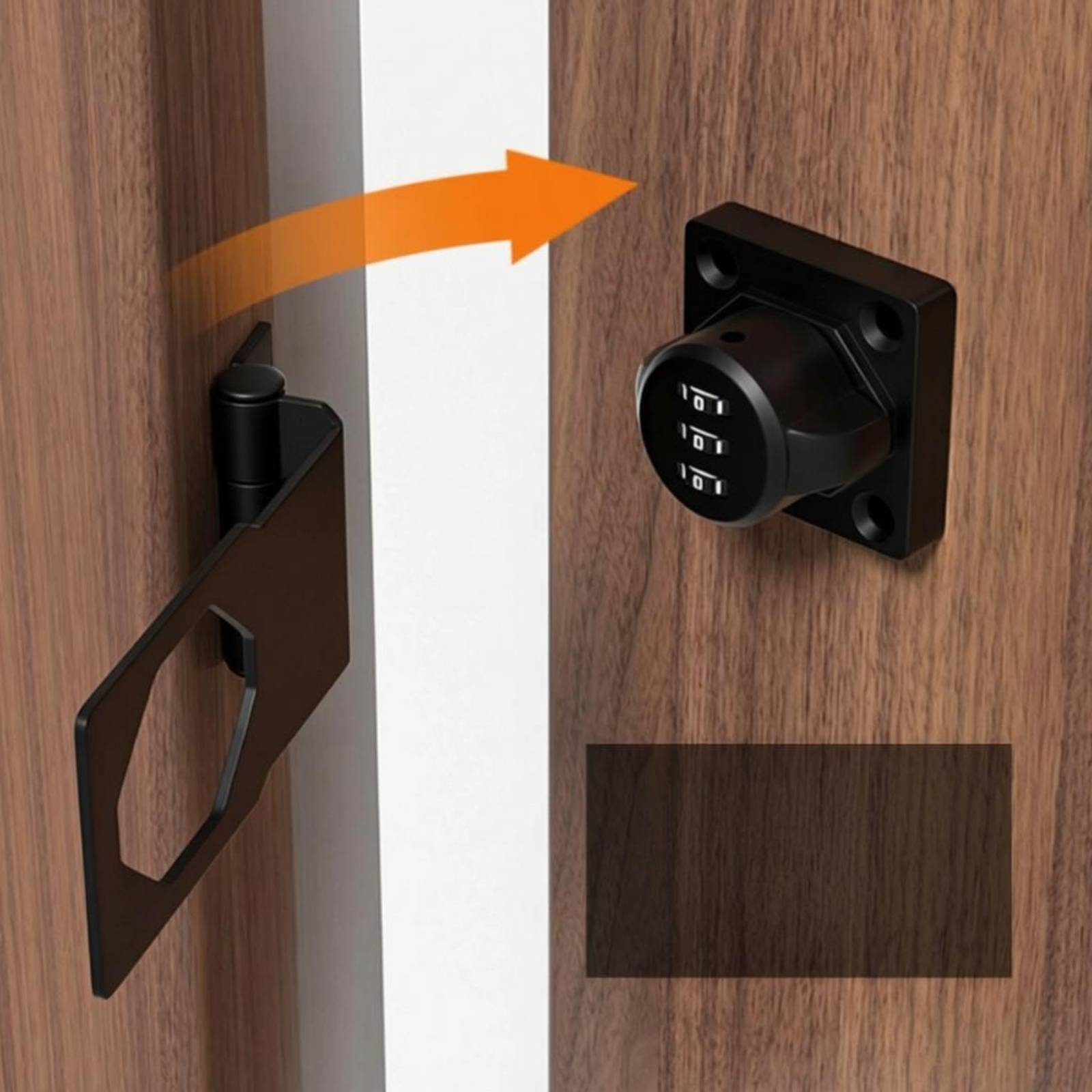 Home Security Door - Combination Door Latch Lock Password Code