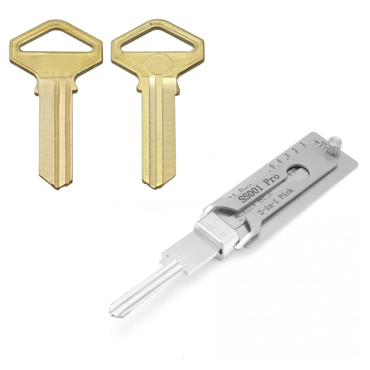 Lock Picking Set - Lockpicking Lock Decoder SS001 O-ring Pickup