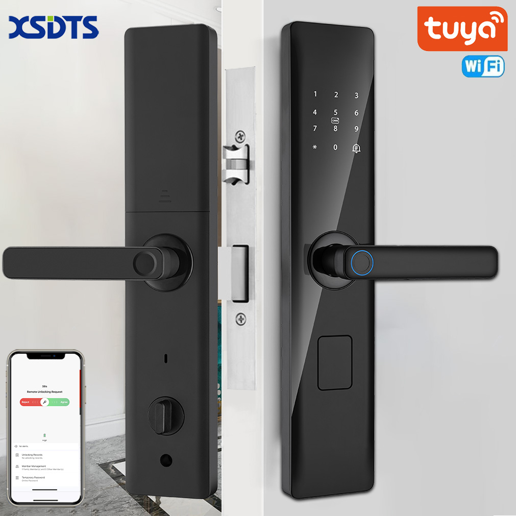 Home Security Keypad - Tuya Smart Lock Wirelss With Fingerprint