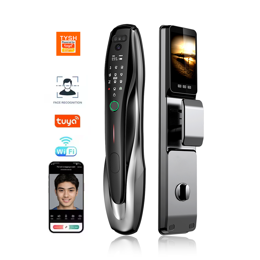 Home Security Keypad - TYSH Tuya Security Fingerprint NFC Card