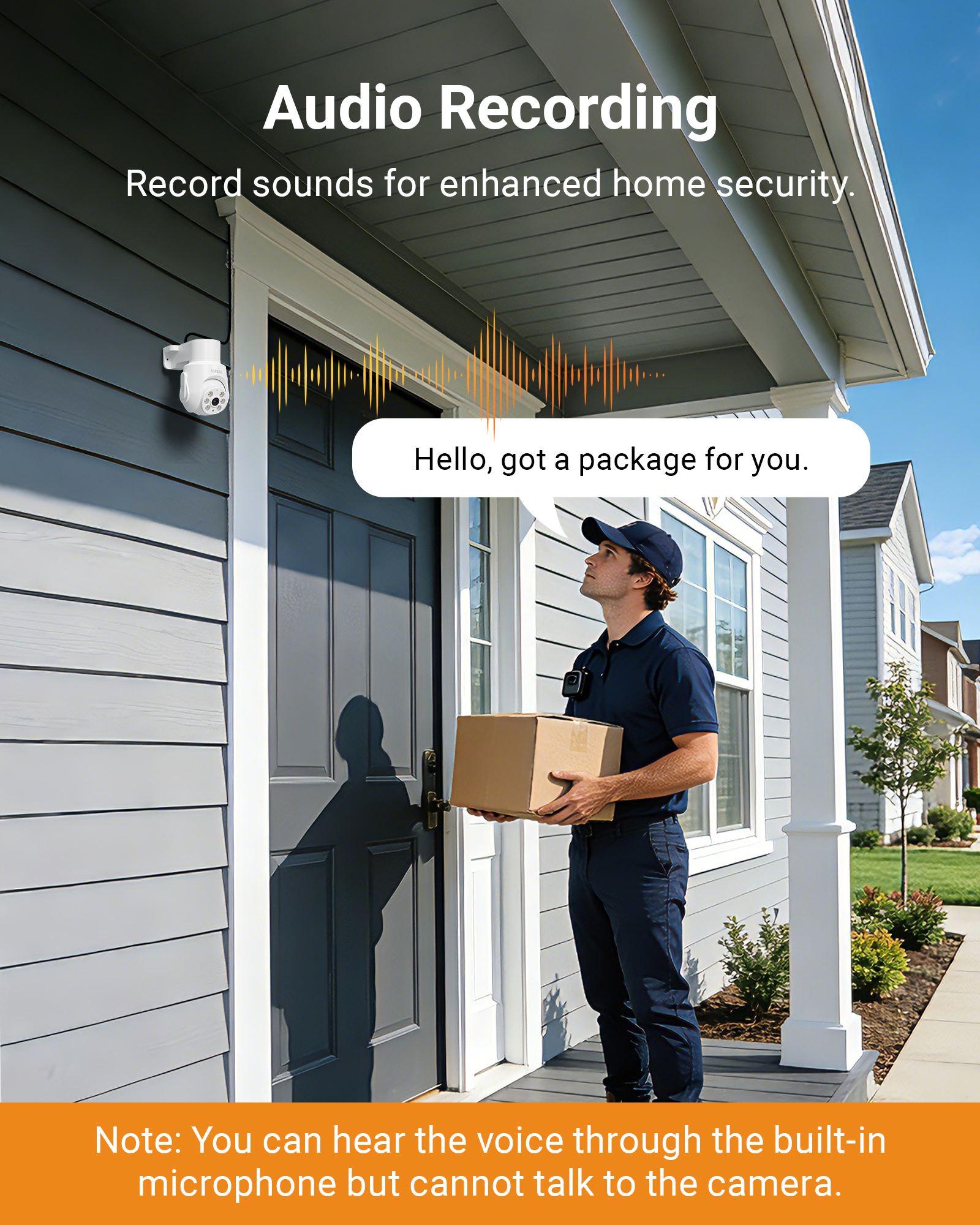 Anlapus 5MP Pan Tilt Wired Sec - Home Security And Cctv 评论和价格