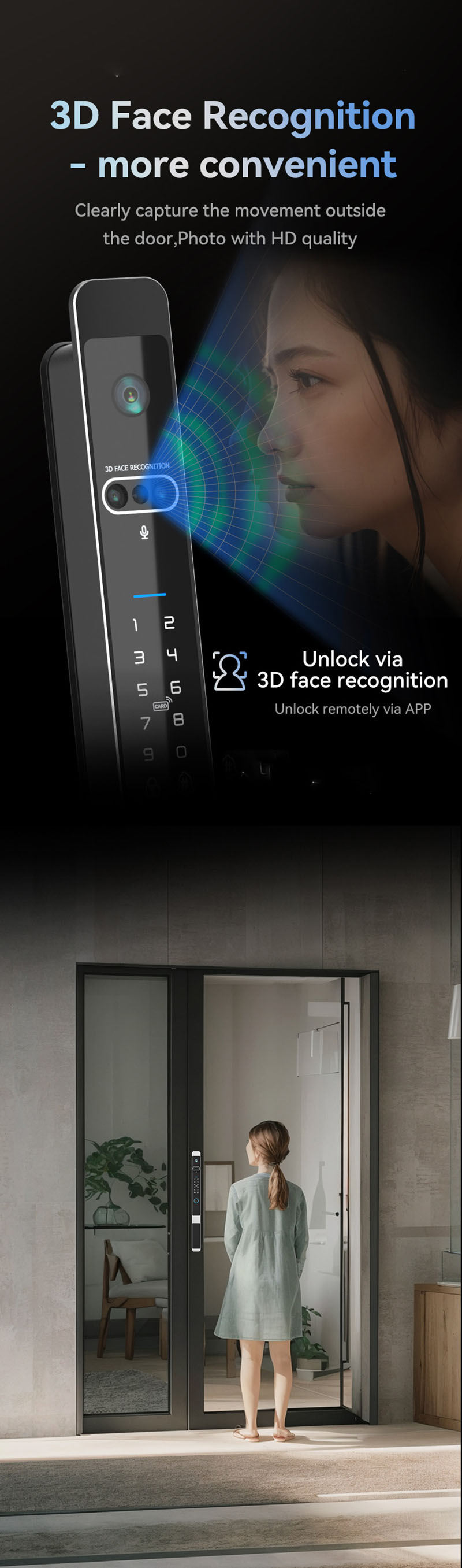 Camera video intercom Waterpro - Home Security Keypad 评论和价格