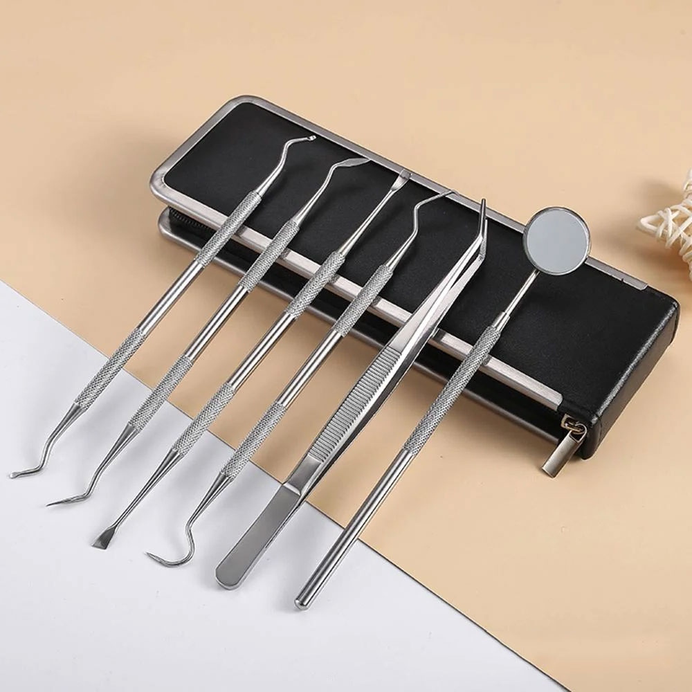 JJYY 6 Pcs/set Dental Plaque/t - Lock Picking Set 评论和价格