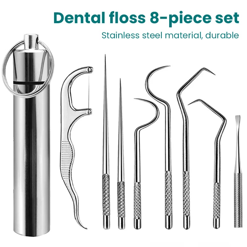 Stainless Steel Toothpick Port - Lock Picking Set 评论和价格
