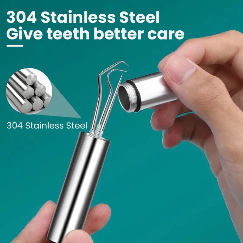 Stainless Steel Toothpick Port - Lock Picking Set 评论和价格