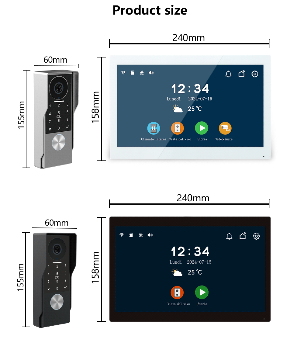 ANJIELO SMART Doorbell Video I - Home Security Cameras Uk 评论和价格