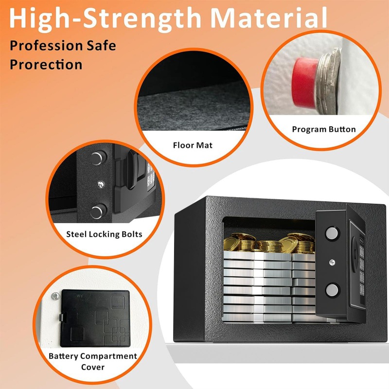 Digital Electronic Safe Box wi - Home Security Keypad 评论和价格