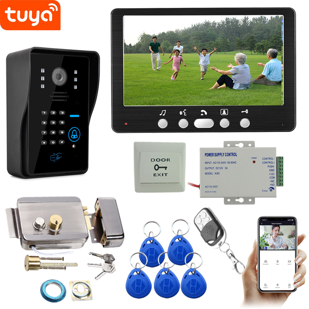 WIFI Video Intercom for home w - Home Security Cameras Uk 评论和价格
