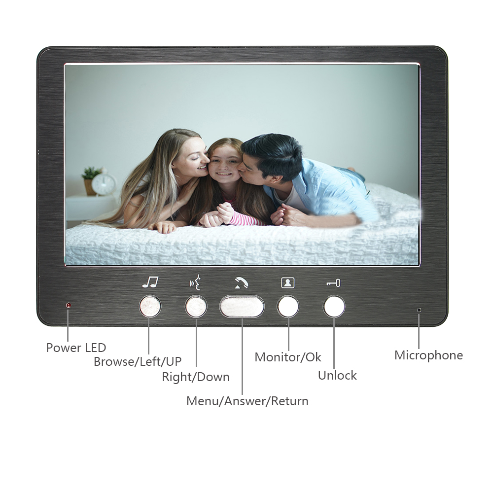 WIFI Video Intercom for home w - Home Security Cameras Uk 评论和价格