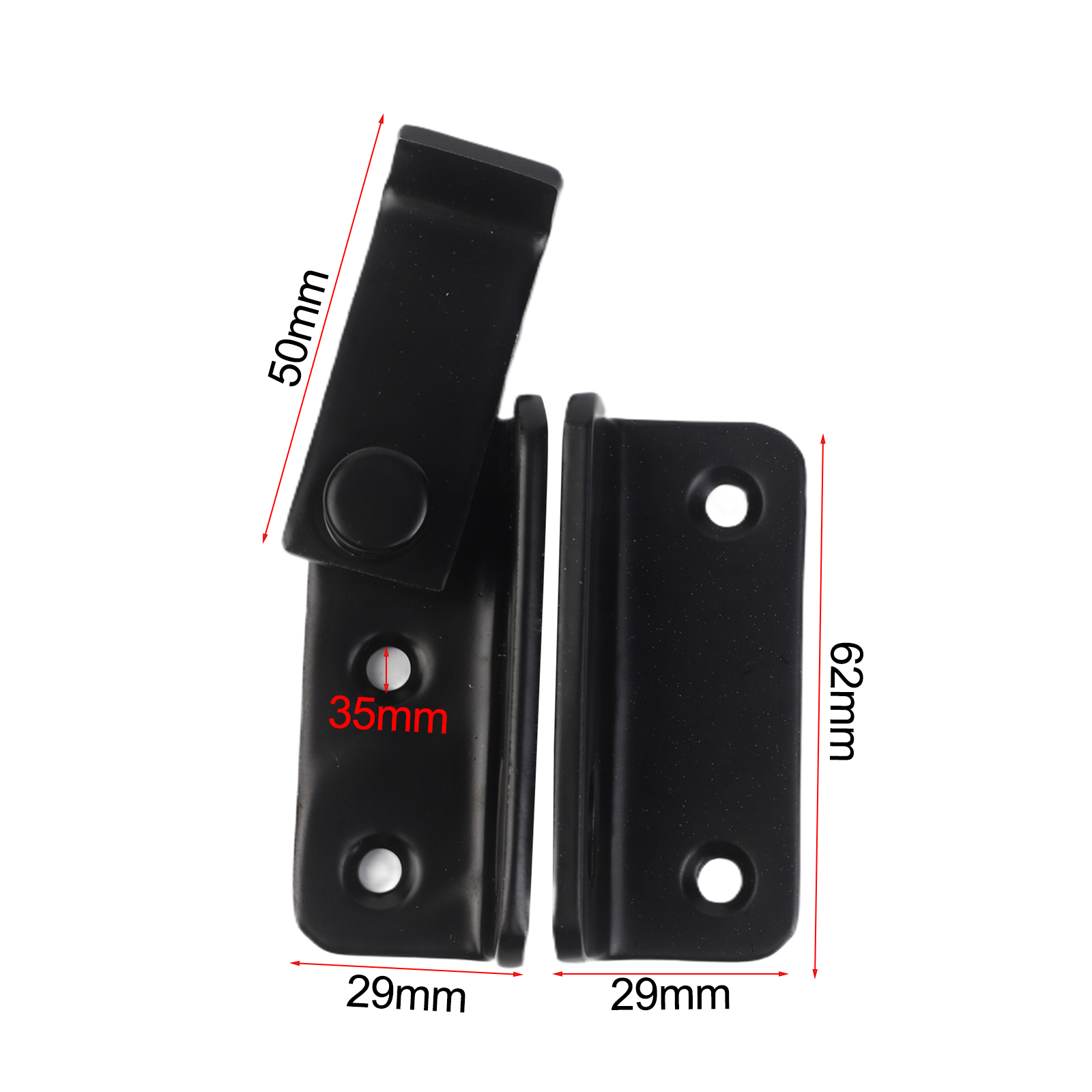 1Pc Black Stainless Steel Lock - Home Security Door 评论和价格