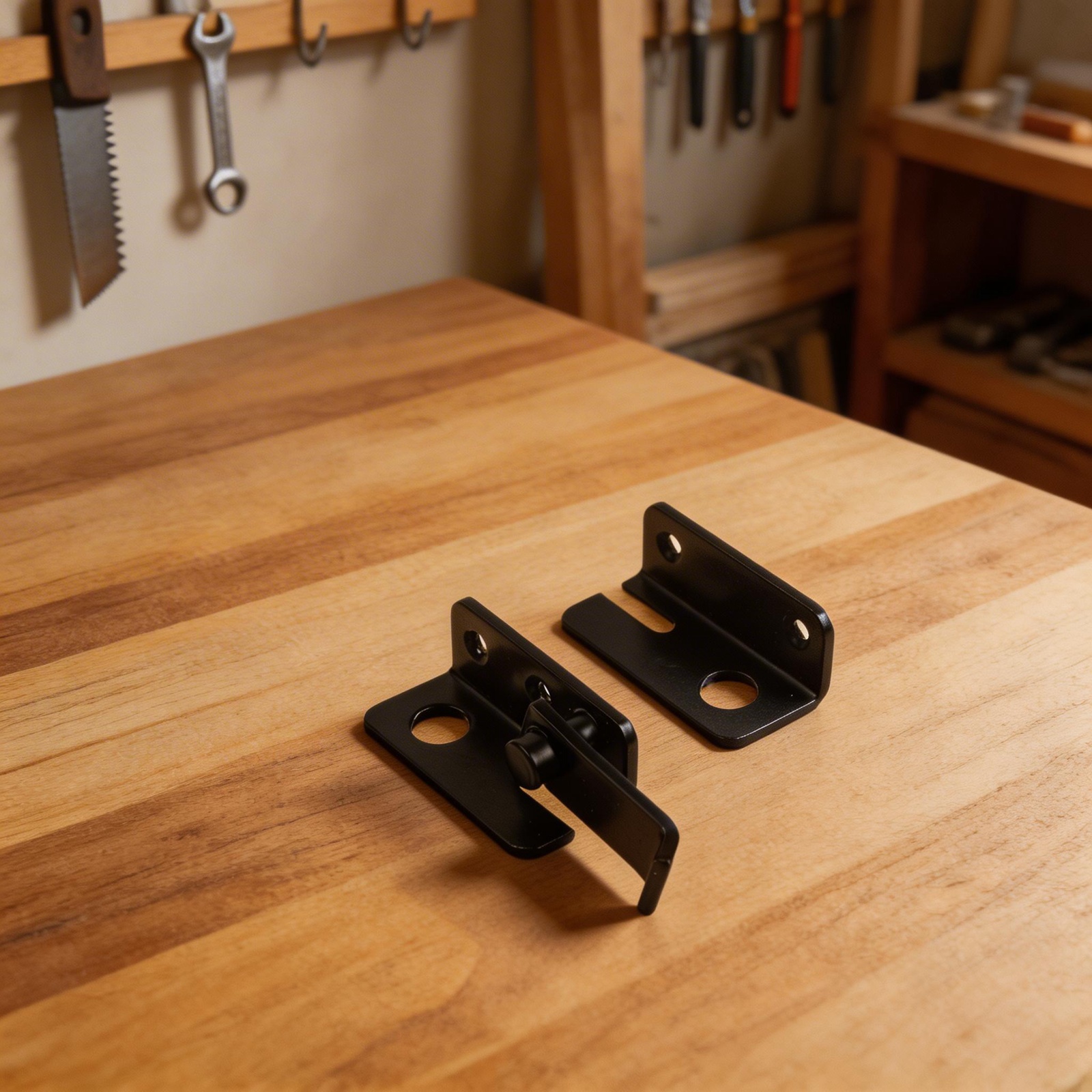 1Pc Black Stainless Steel Lock - Home Security Door 评论和价格