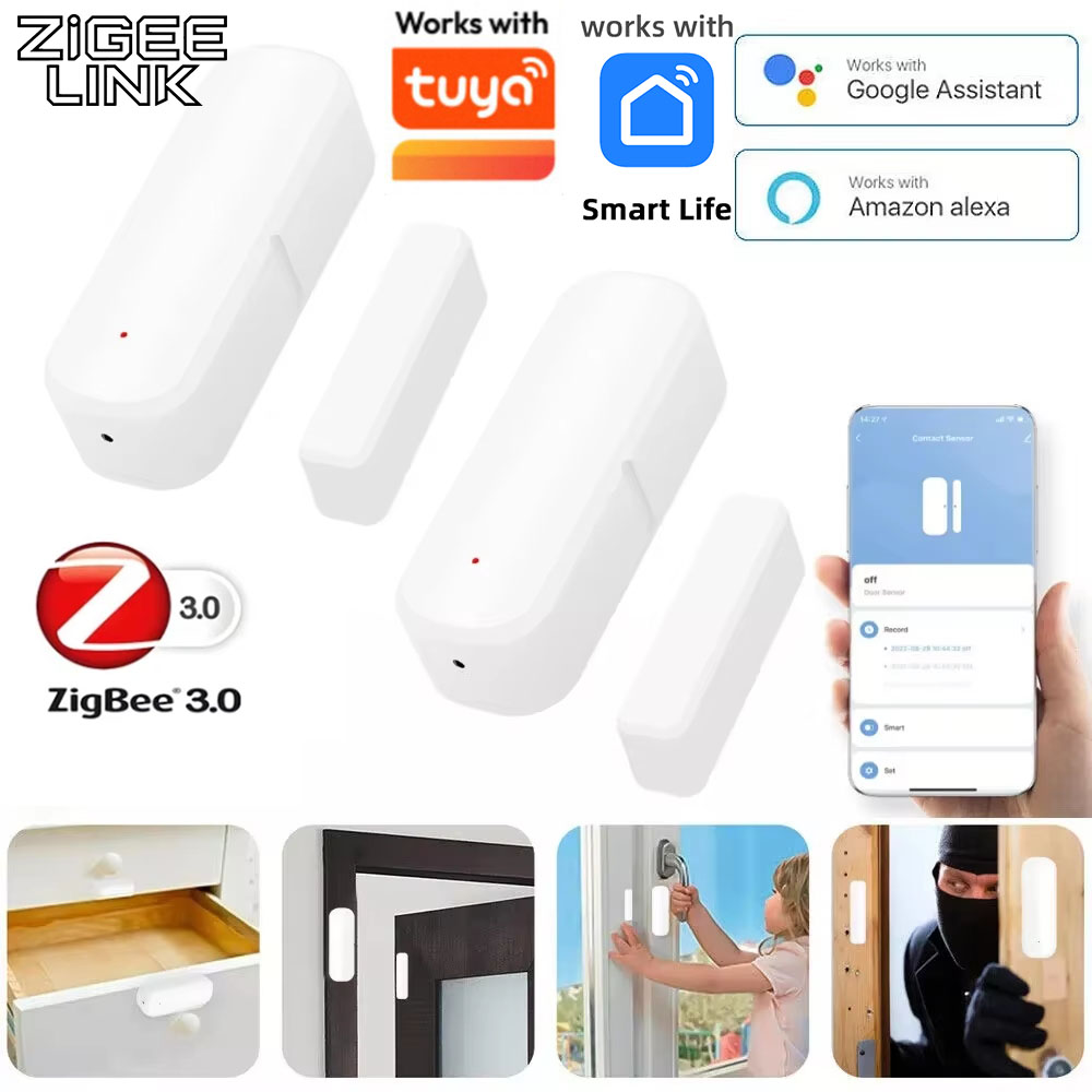 Work With Tuya ZigBee 3.0 Door - Home Security With Ai 评论和价格