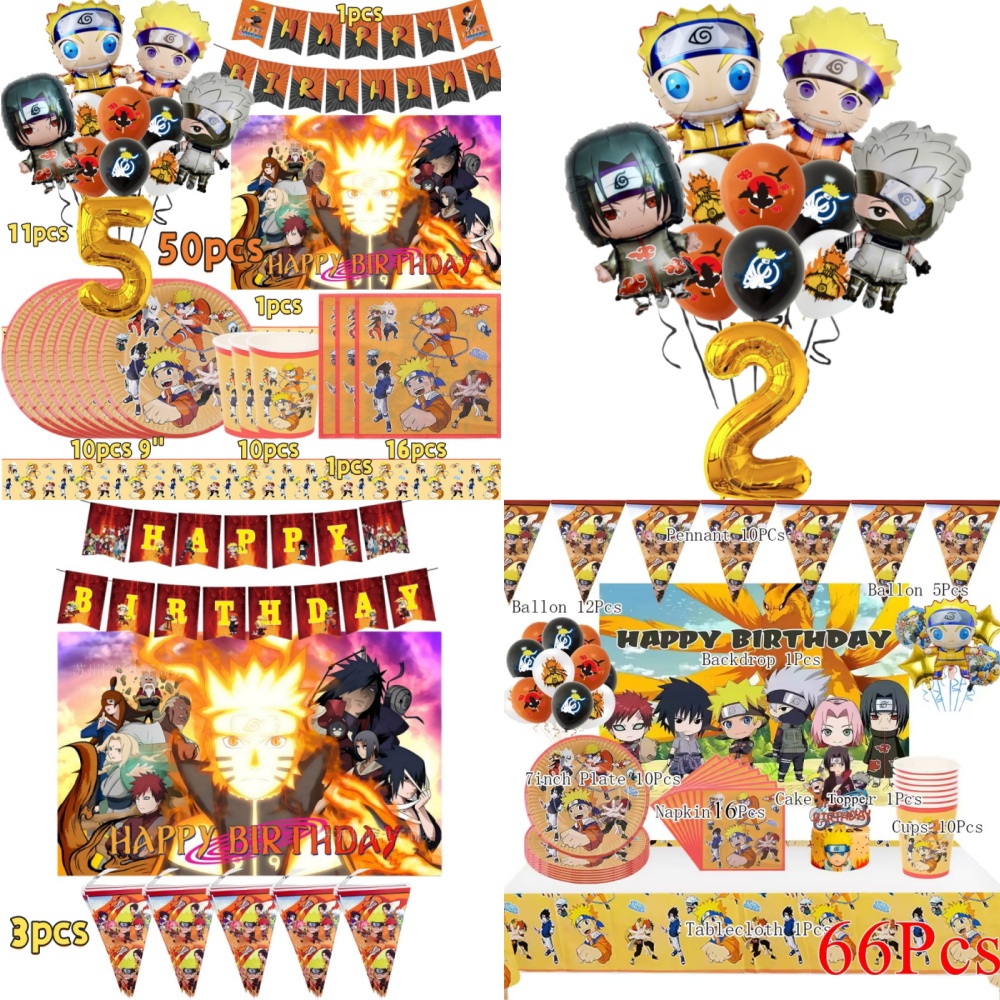 Narutoed Themed Tableware Happ - Home Security Movie 评论和价格