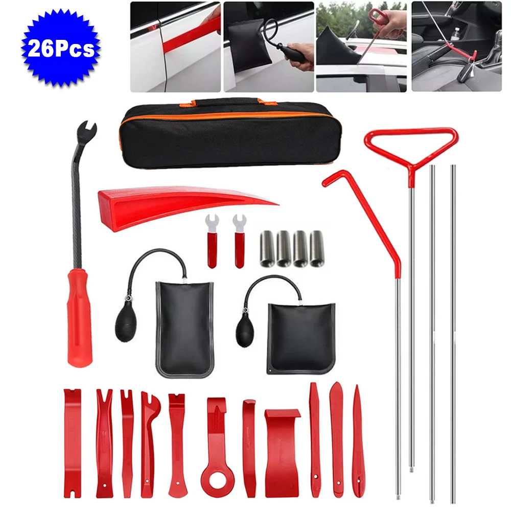 Car Tool Kit Door Open Grabber - Lock Picking Set 评论和价格