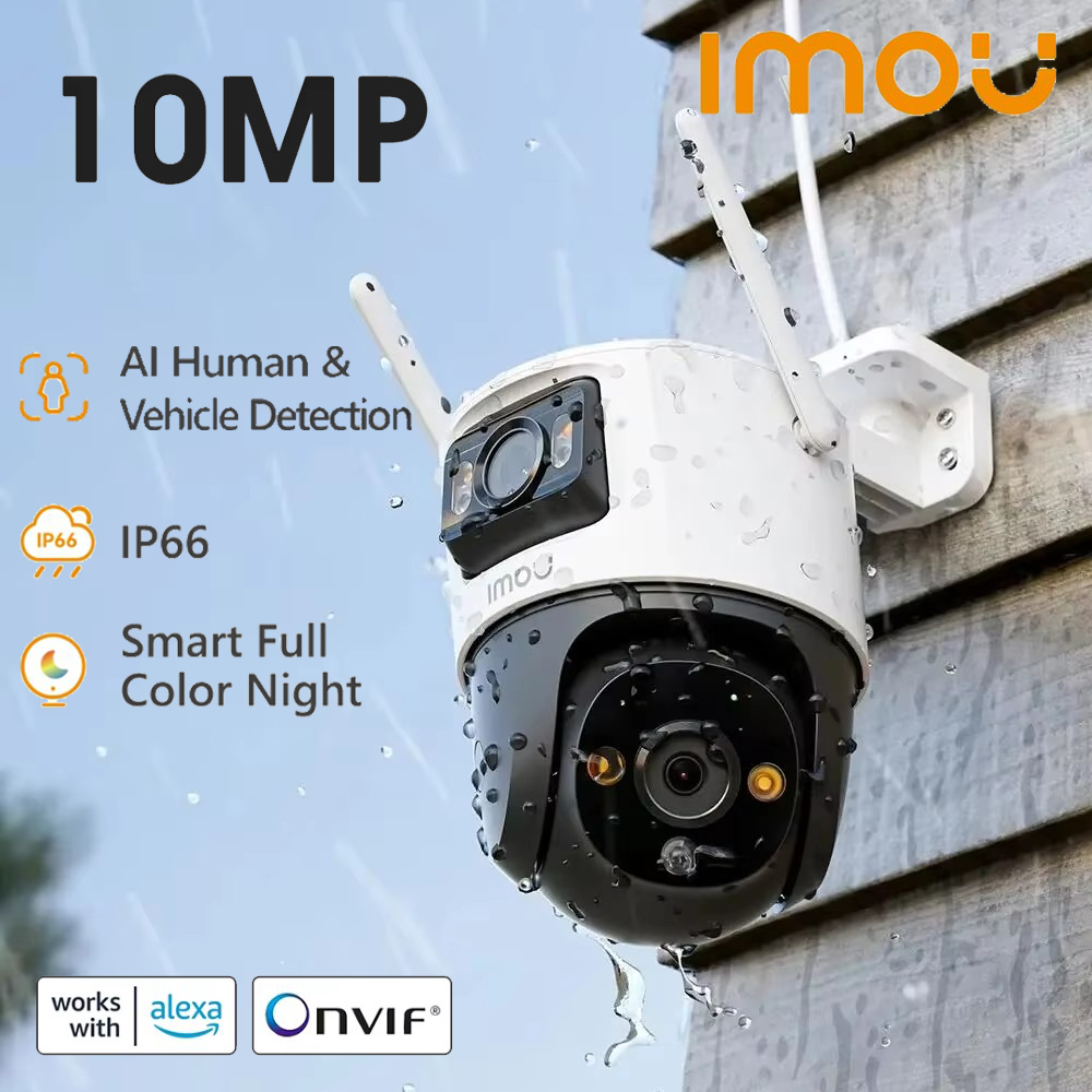 IMOU Crusier Dual Lens 10 MP O - Home Security Google Camera 评论和价格
