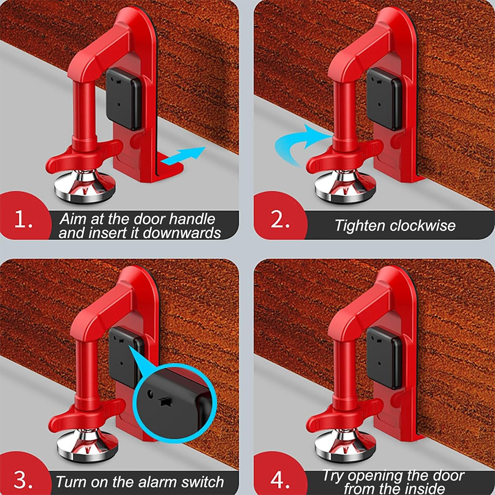 Battery Powered Alarm Door Sto - Home Security Tapo 评论和价格