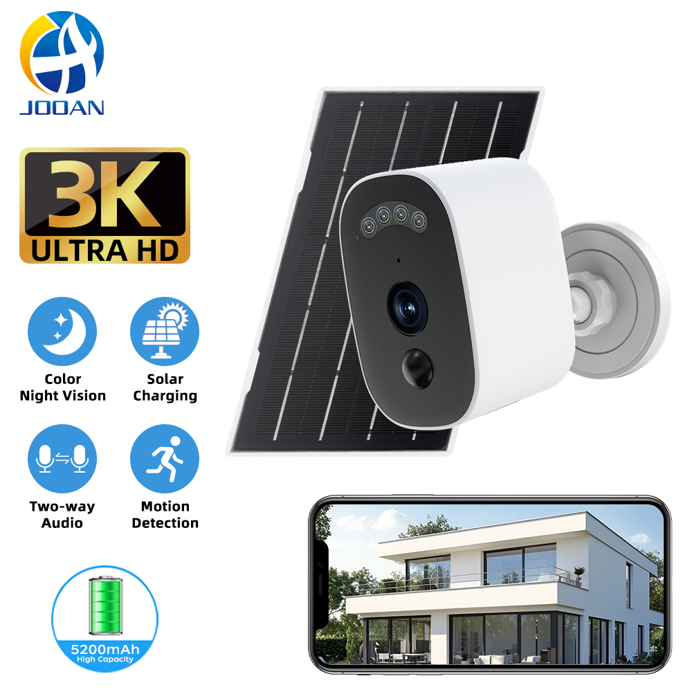 Jooan 3K HD Solar Security Cam - Home Security Indoor Cameras 评论和价格
