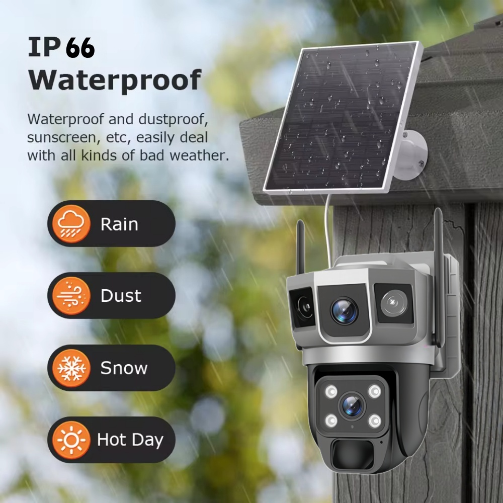 4G Camera Outdoor Solar Survei - Home Security And Cctv 评论和价格