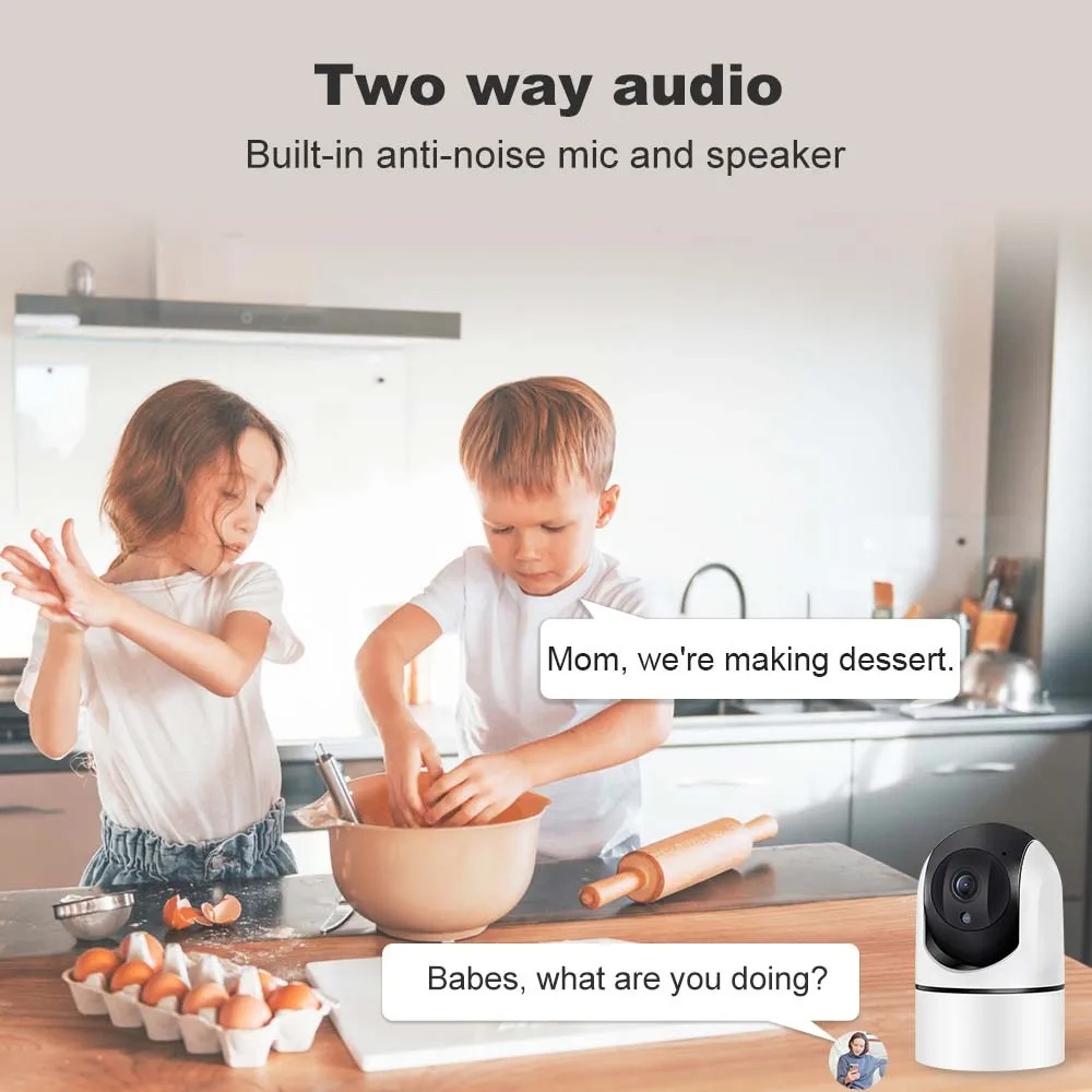 6MP WiFi Camera Tuya Smart Hom - Home Security Google Camera 评论和价格