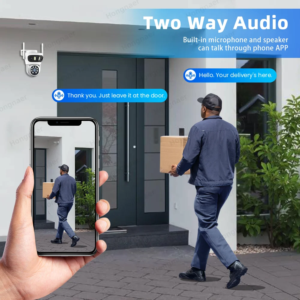 2026 Hongnaer 6MP 4CH 3 Lens 2 - Home Security And Cctv 评论和价格