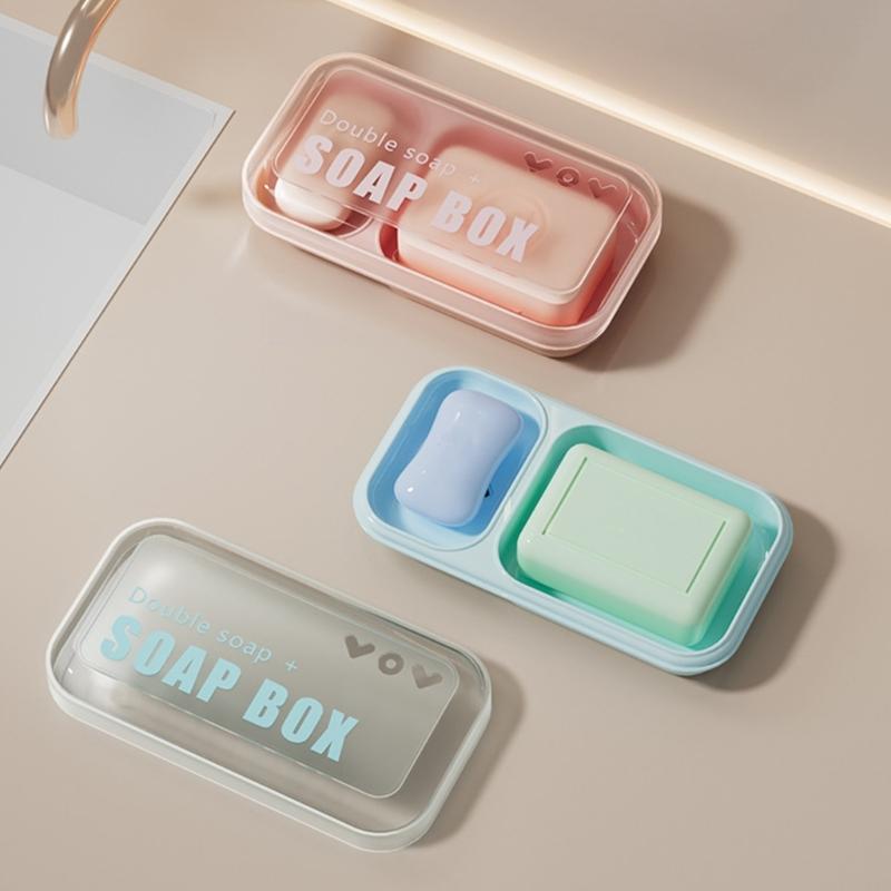Double Compartment Soap Holder - Home Security Essential 评论和价格