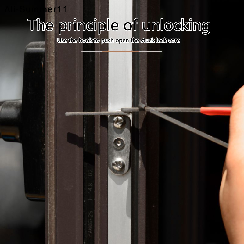 【A1x】3PcsCompact Casement Wind - Lock Picking Set 评论和价格