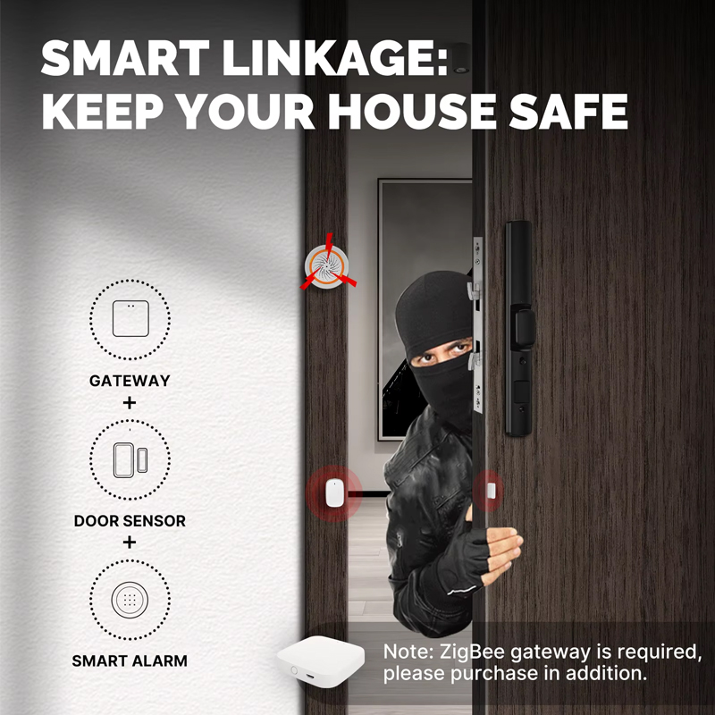 MOES Tuya ZigBee Smart Window  - Home Security With Ai 评论和价格