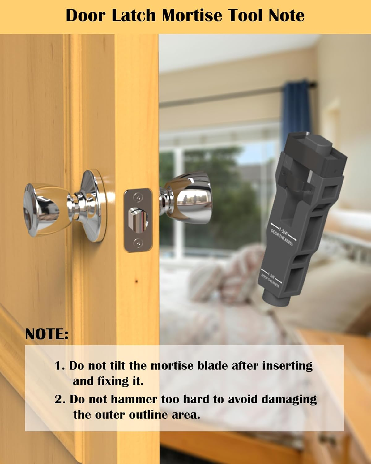 Door Latch Mortise Tool, Door  - Home Security Tapo 评论和价格