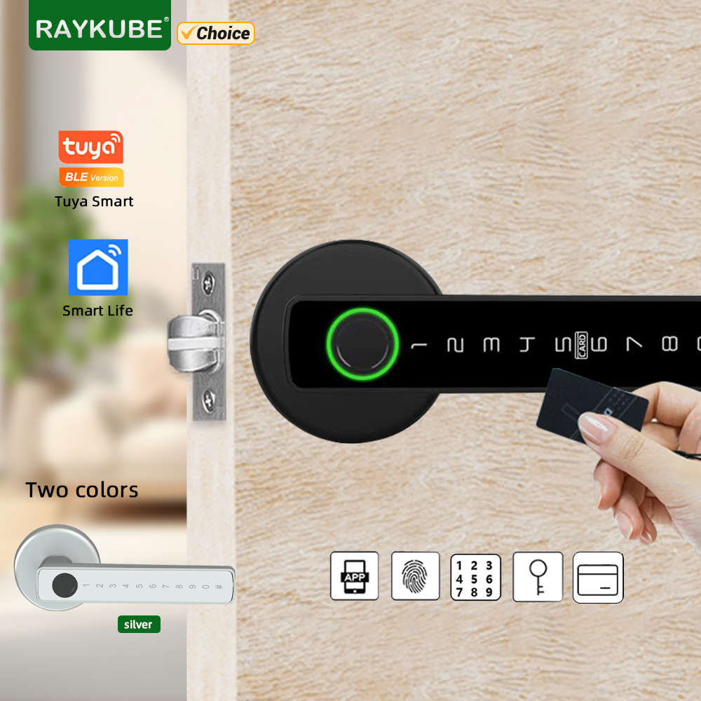 RAYKUBE M5 Tuya BLE Smart Fing - Home Security Keypad 评论和价格