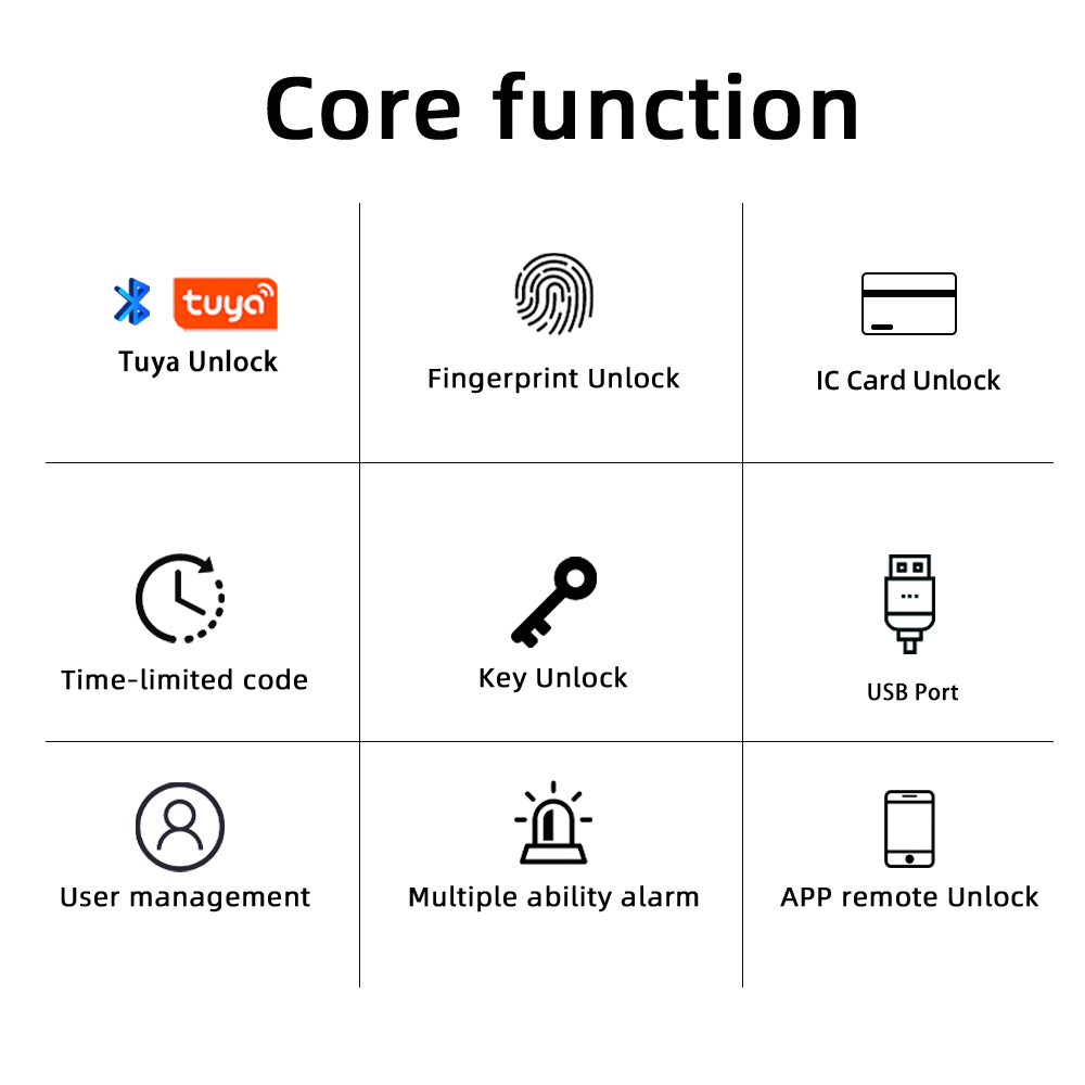 RAYKUBE M5 Tuya BLE Smart Fing - Home Security Keypad 评论和价格