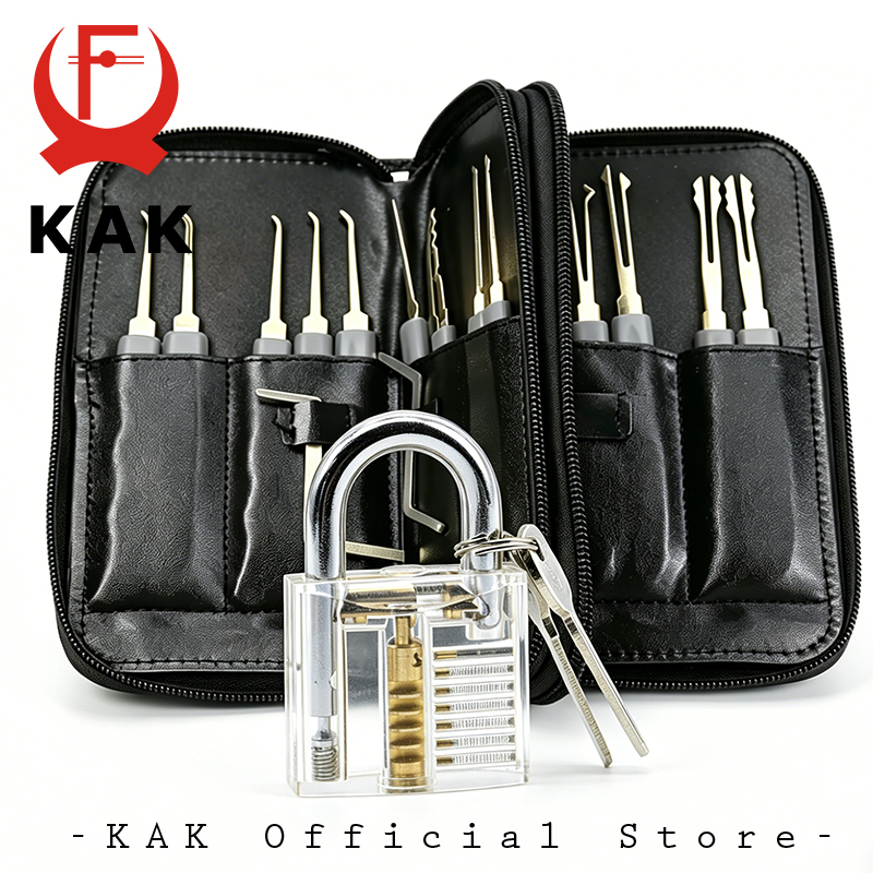 KAK 24Pieces Lock Pick Tools K - Lock Picking Set 评论和价格