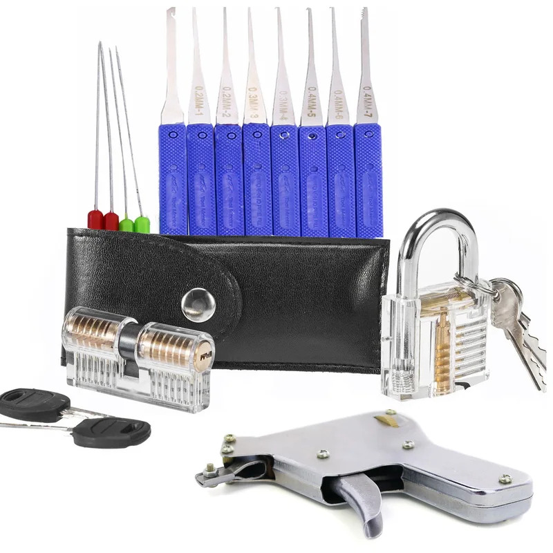 5 In 1 Lock Practice Set Pick  - Lock Picking Set 评论和价格