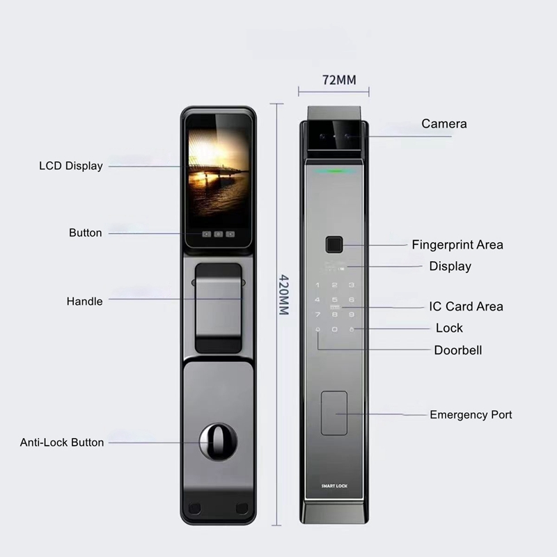 EGFirtor Tuya APP Face Recogni - Home Security Keypad 评论和价格