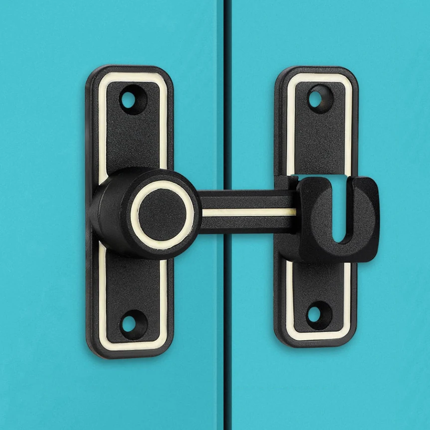 Black Luminous Barn Door Latch - Home Security Tapo 评论和价格