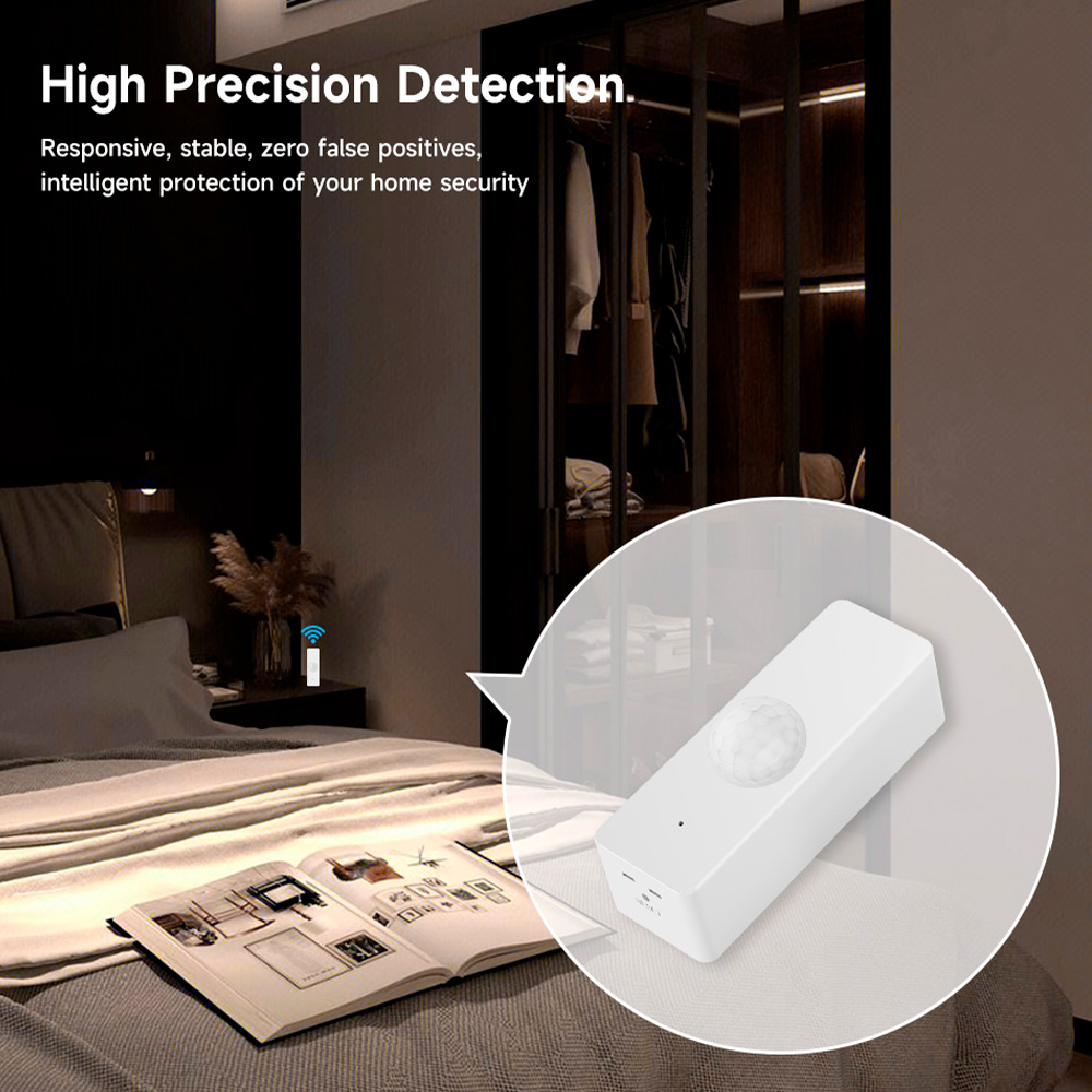 WiFi Smart PIR Motion Sensor T - Home Security With Alarm 评论和价格