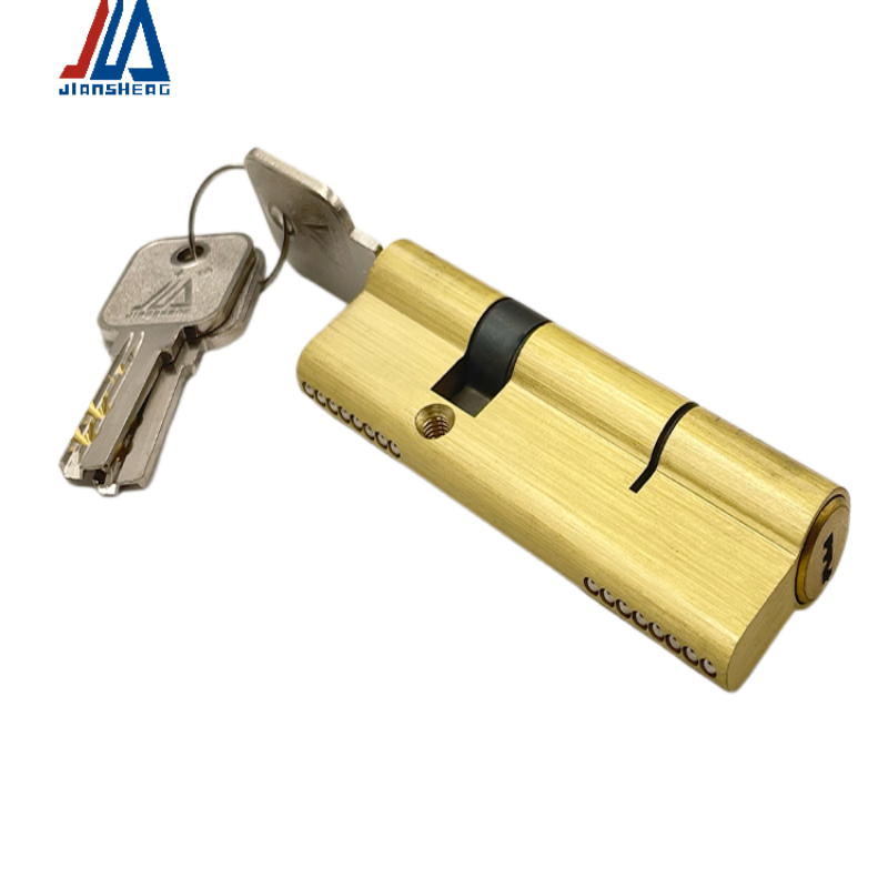 Solid Brass Door Lock Cylinder - Home Security Door 评论和价格