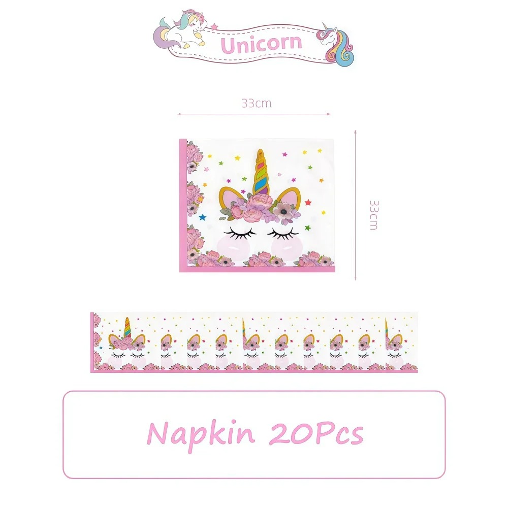 Unicorn Anime Tableware Sets P - Home Security Movie 评论和价格