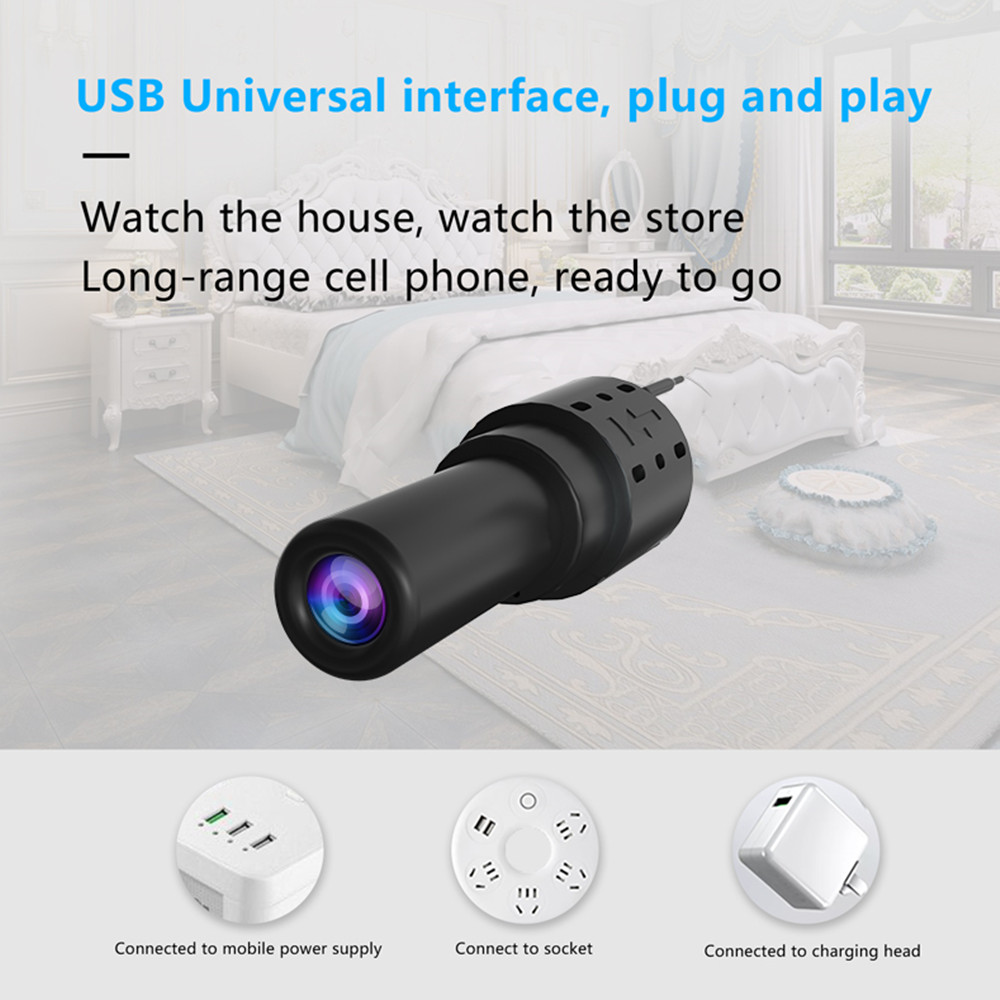 Mini WiFi Camera HD 1080P Indo - Home Security Indoor Cameras 评论和价格