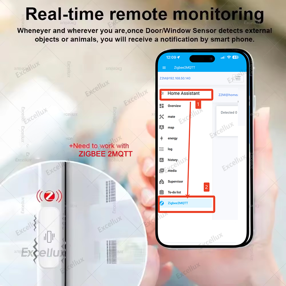 Zigbee Smart Vibration Sensor  - Home Security With Alarm 评论和价格