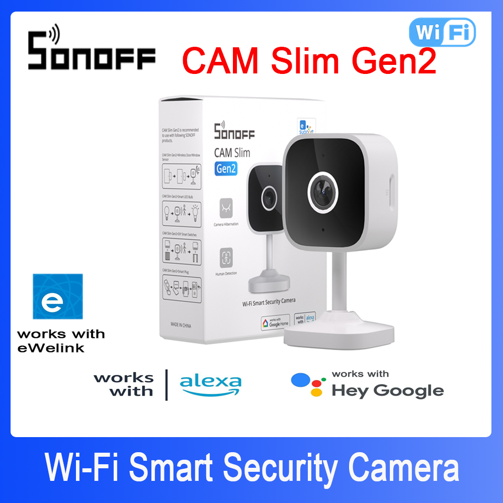 SONOFF CAM Slim Gen2 WiFi Smar - Home Security Indoor Cameras 评论和价格