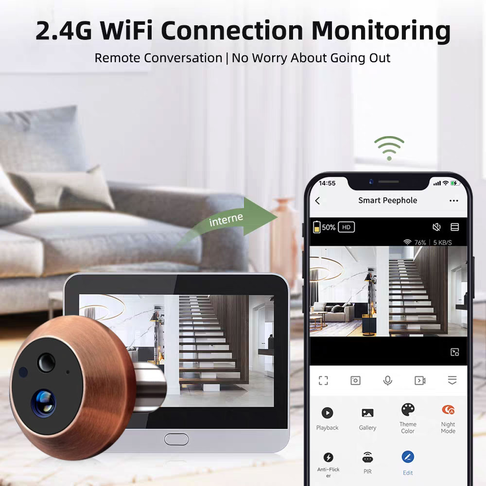 Mini Tuya SmartLife WiFi 5MP V - Home Security Google Camera 评论和价格