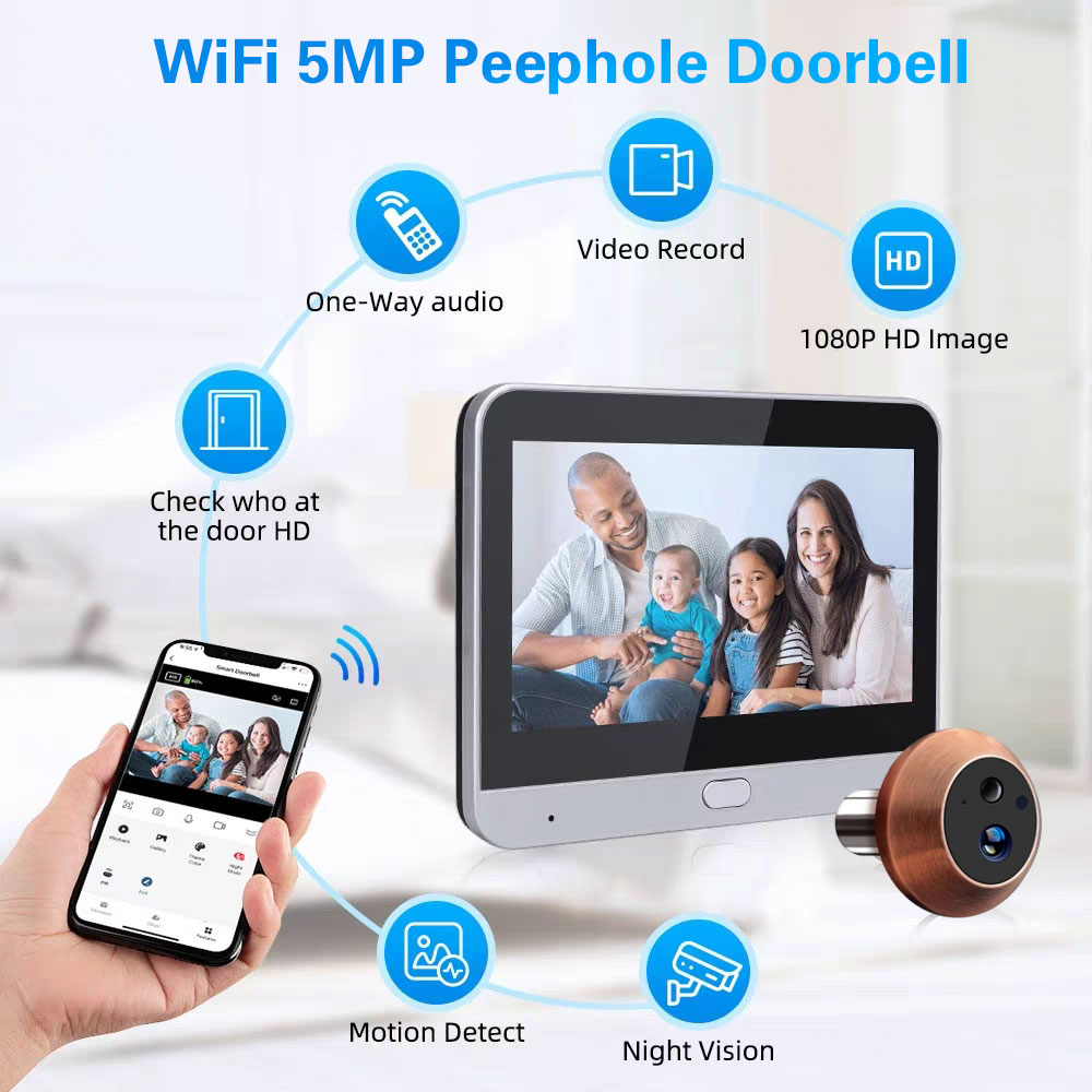Mini Tuya SmartLife WiFi 5MP V - Home Security Google Camera 评论和价格