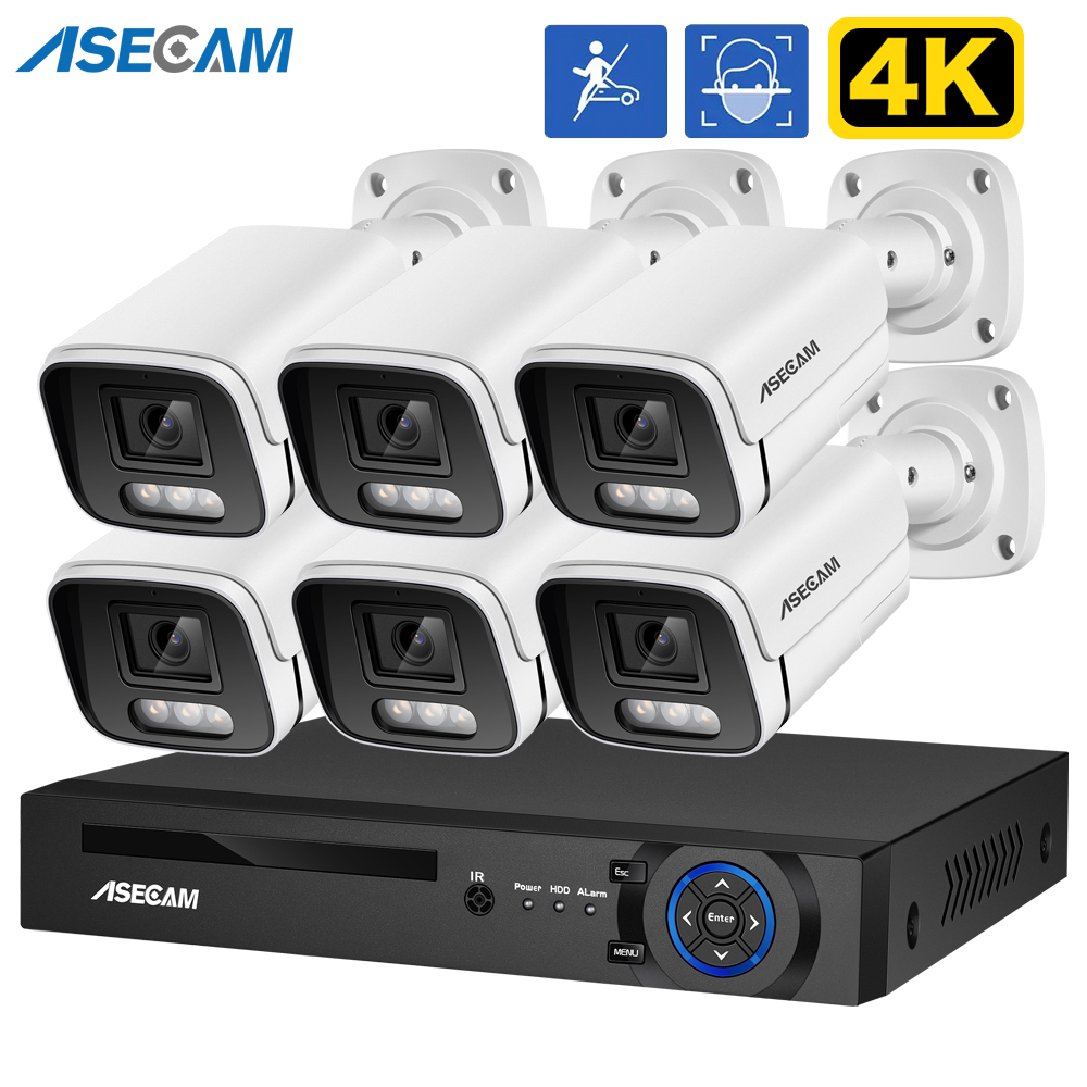 8MP 4K Ai Face Detection Secur - Home Security And Cctv 评论和价格