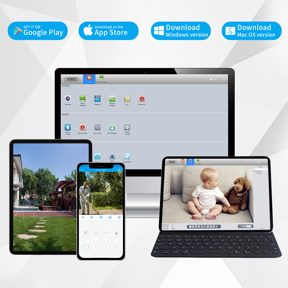 8MP 4K Ai Face Detection Secur - Home Security And Cctv 评论和价格