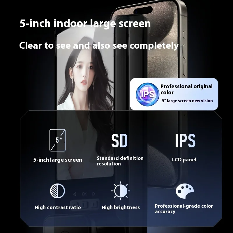 TLF For S93 Smart Door  Wooden - Home Security Door 评论和价格