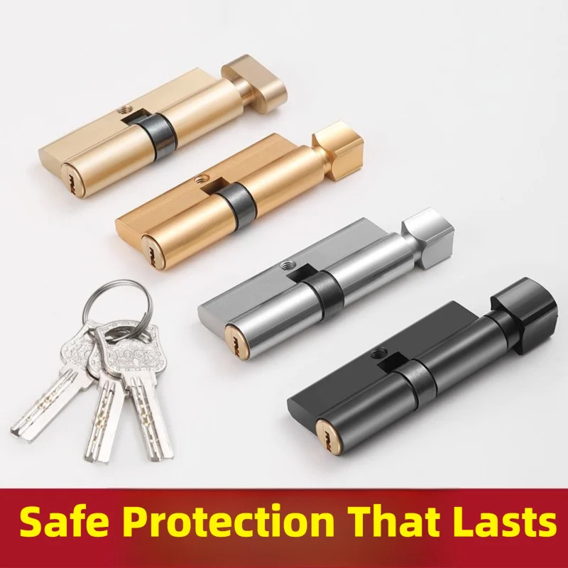 Wooden Door Lock Cylinder with - Home Security Door 评论和价格