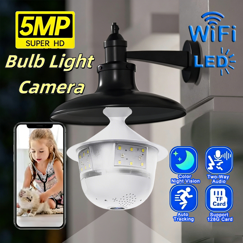 Bulb Indoor Camera Security In - Home Security Flood Lights 评论和价格