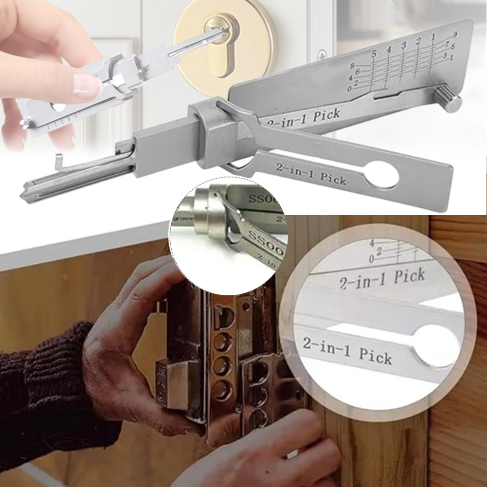 SS001 Key Decoder Stainless St - Lock Picking Set 评论和价格